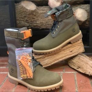 Timberland Gaiter Boot - Olive - Juniors 6